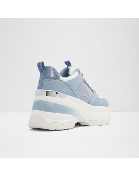 Baskets Corinne bleu moyen