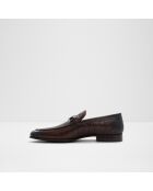 Mocassins en Cuir Axel brun foncé