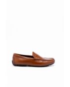 Mocassins en cuir Casimir brun Clair