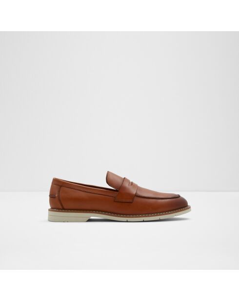 Mocassins en Cuir Brieuc cognac