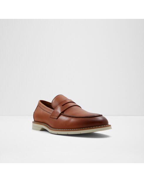 Mocassins en Cuir Brieuc cognac