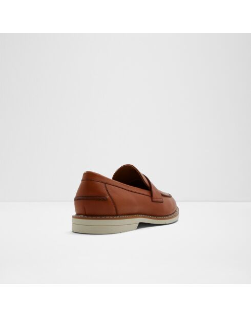 Mocassins en Cuir Brieuc cognac