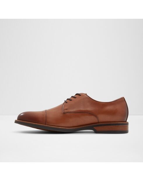 Derbies en Cuir Badis cognac