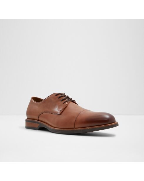 Derbies en Cuir Badis cognac