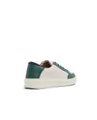 Baskets Alfred beige/vert