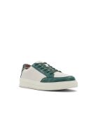 Baskets Alfred beige/vert