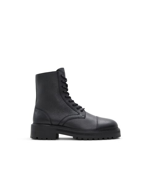 Boots en Cuir Amaury noires