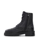 Boots en Cuir Amaury noires