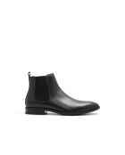 Boots en Cuir Ethan noires