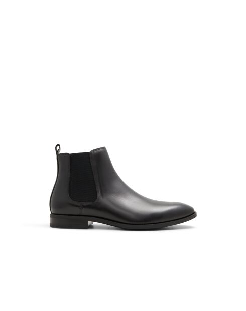 Boots en Cuir Ethan noires