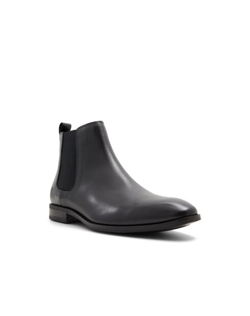 Boots en Cuir Ethan noires