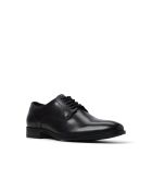 Derbies en cuir Camil noires