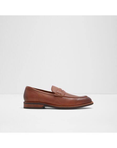 Mocassins en Cuir Bachir cognac