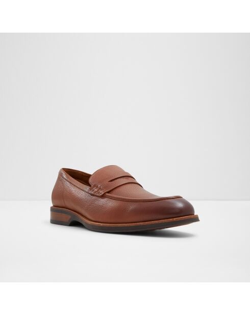 Mocassins en Cuir Bachir cognac