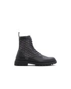 Boots en Cuir Ayoub noires