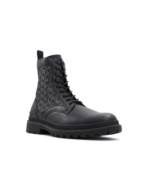 Boots en Cuir Ayoub noires