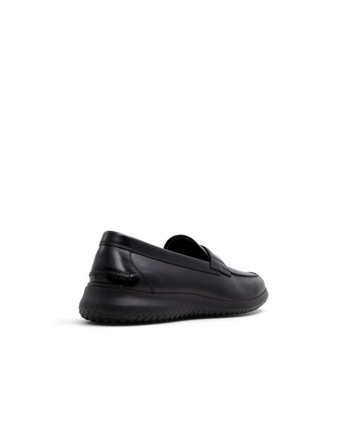 Mocassins en cuir Constant noirs