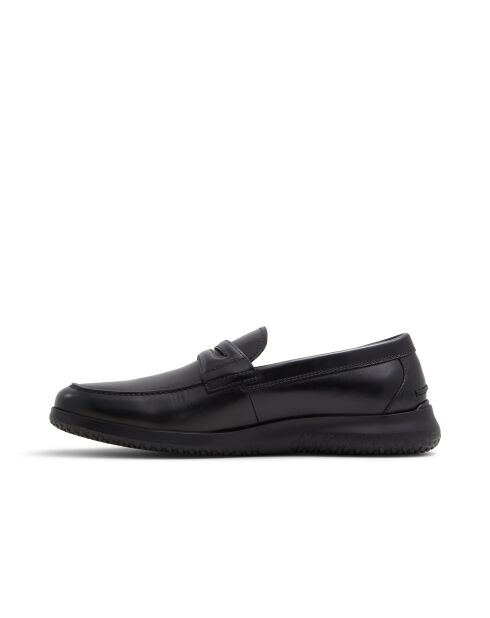 Mocassins en cuir Constant noirs