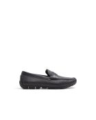 Mocassins en cuir Chahine noirs
