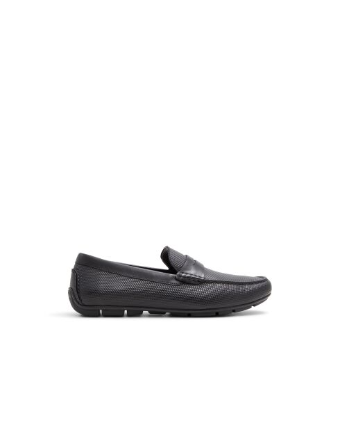 Mocassins en cuir Chahine noirs