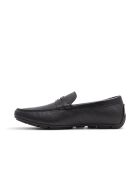 Mocassins en cuir Chahine noirs