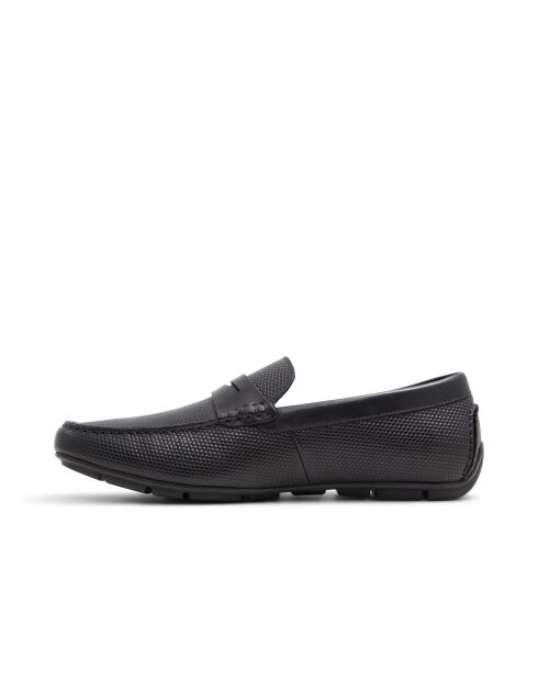 Mocassins en cuir Chahine noirs