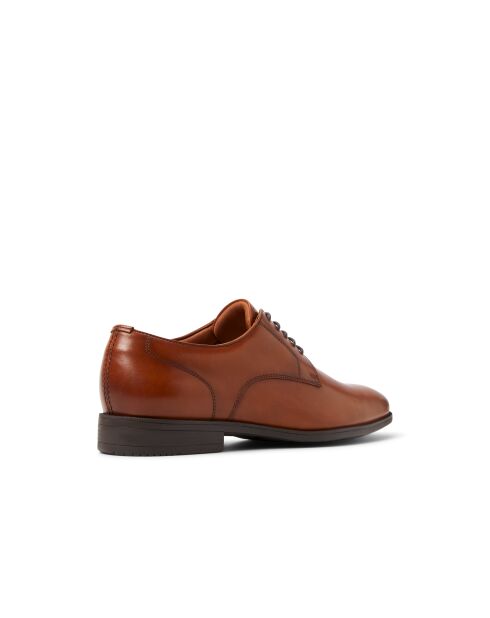 Derbies en cuir Chérif cognac