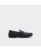 Mocassins en cuir Brian noirs