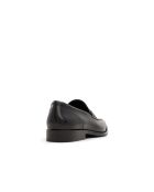 Mocassins en cuir Cameron noirs