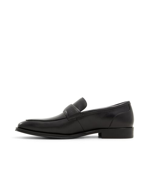 Mocassins en cuir Cameron noirs