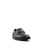 Mocassins en cuir Cameron noirs