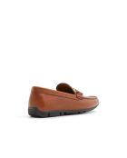 Mocassins en cuir Clarence cognac