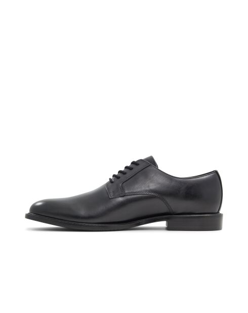 Derbies à lacets en cuir Bastian noires