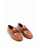 Mocassins en cuir Colin cognac