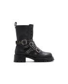 Boots en Cuir Françoise noires