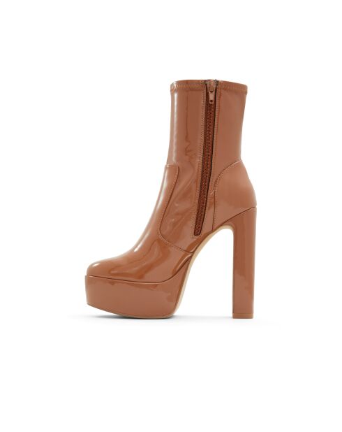 Bottines Anaëlle brun Clair