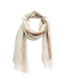 Sciarpa in misto lana Tetto naturale - 75x200 cm