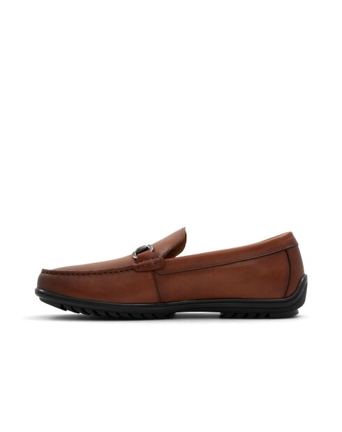 Mocassins en cuir Benoit cognac