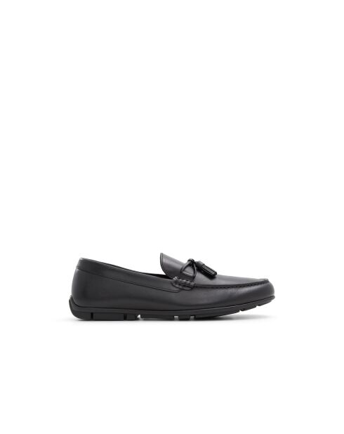 Mocassins en cuir Didier noirs