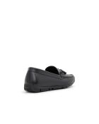 Mocassins en cuir Didier noirs