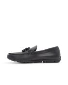 Mocassins en cuir Didier noirs