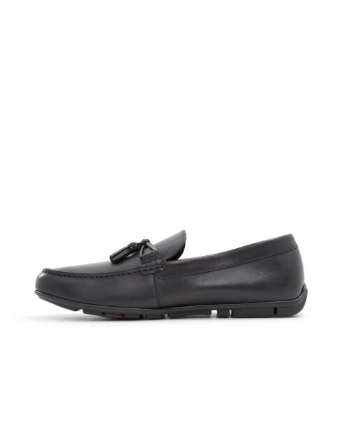 Mocassins en cuir Didier noirs