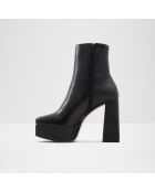 Bottines en Cuir Bérénice noires