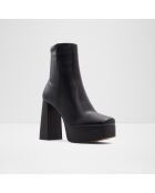 Bottines en Cuir Bérénice noires
