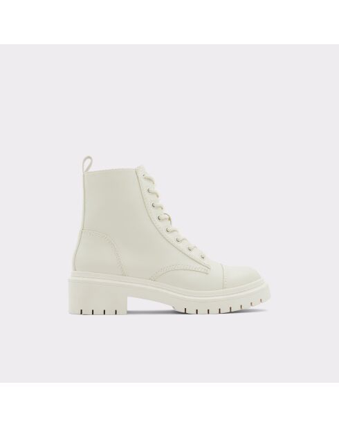 Boots  Aurélie blanches