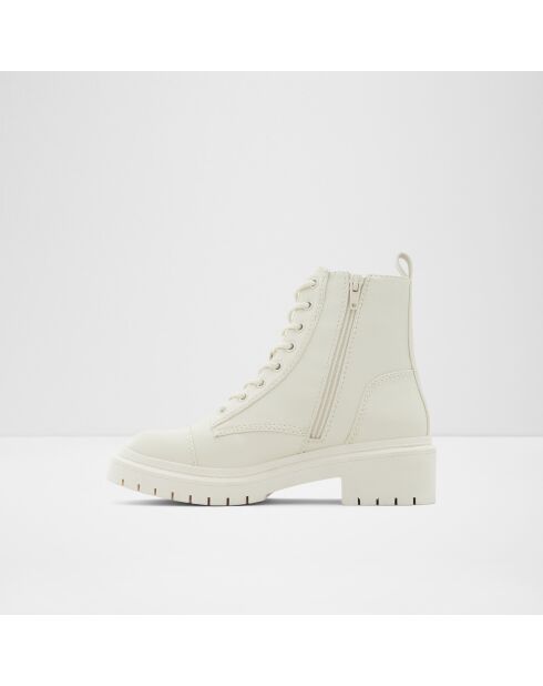 Boots  Aurélie blanches