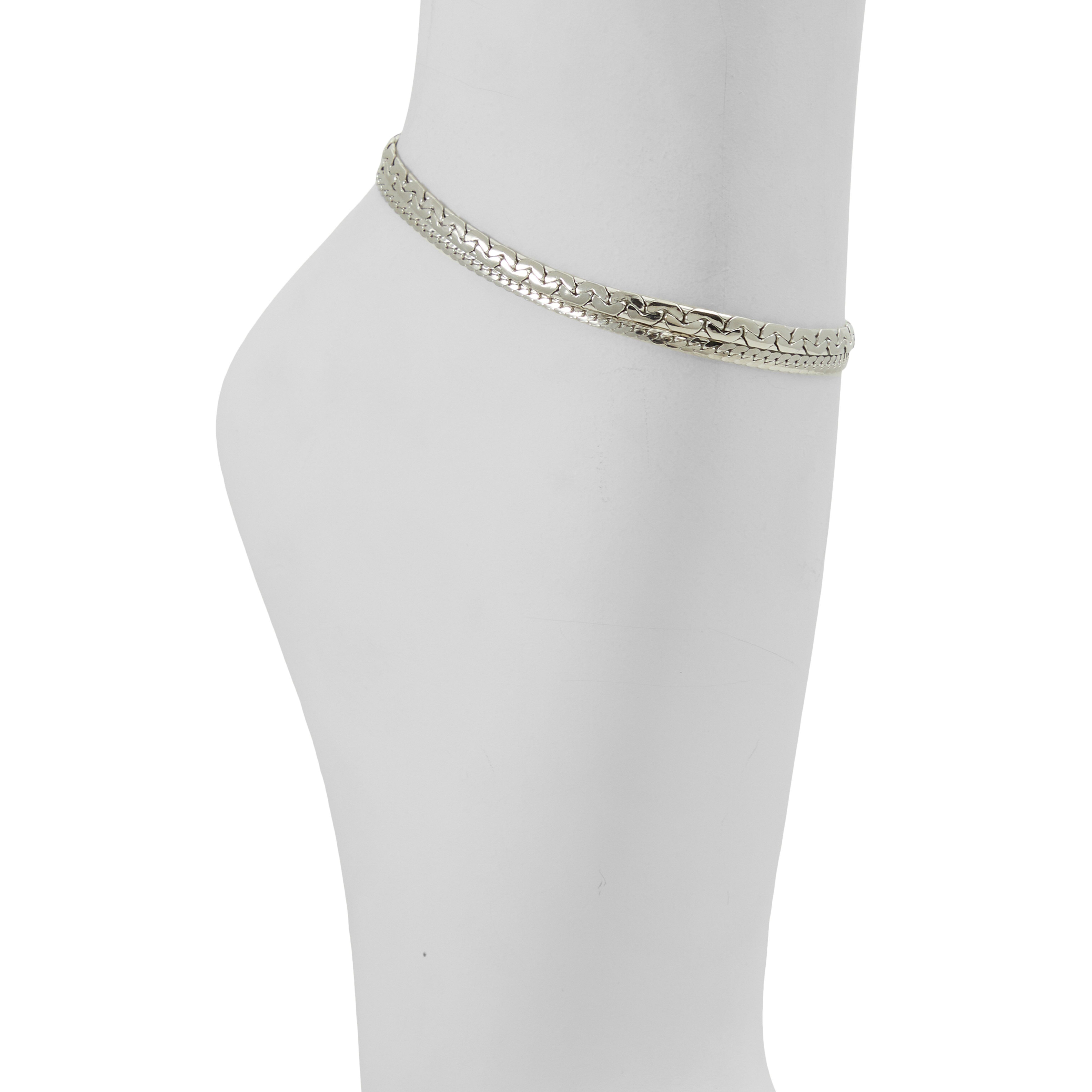 Bracelet De Cheville - Fleurs Colorées - Acier Inoxydable - Bracelet De