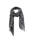 Etole en Laine mélangée Toi grise - 75x200 cm