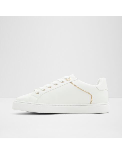 Baskets Capucine blanc/doré