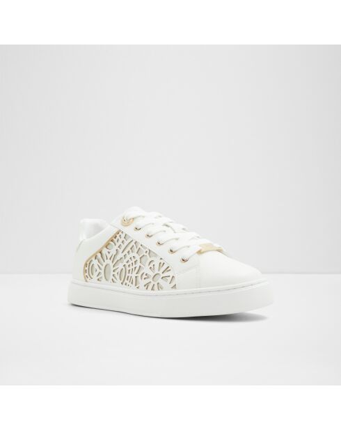 Baskets Capucine blanc/doré